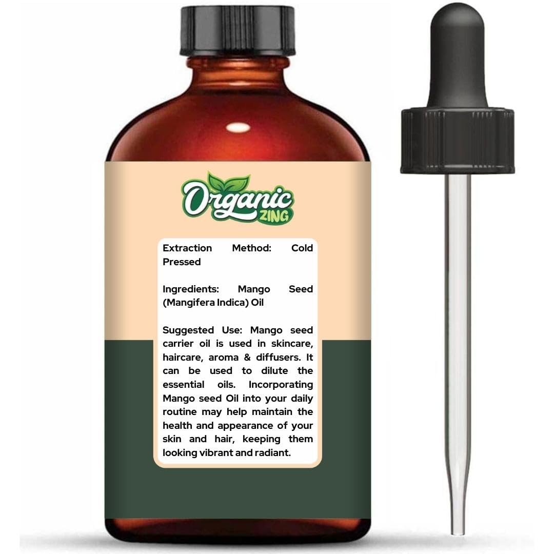 Amazon.com: Organic Zing Mango Seed (Mangifera Indica) Oil | Pure